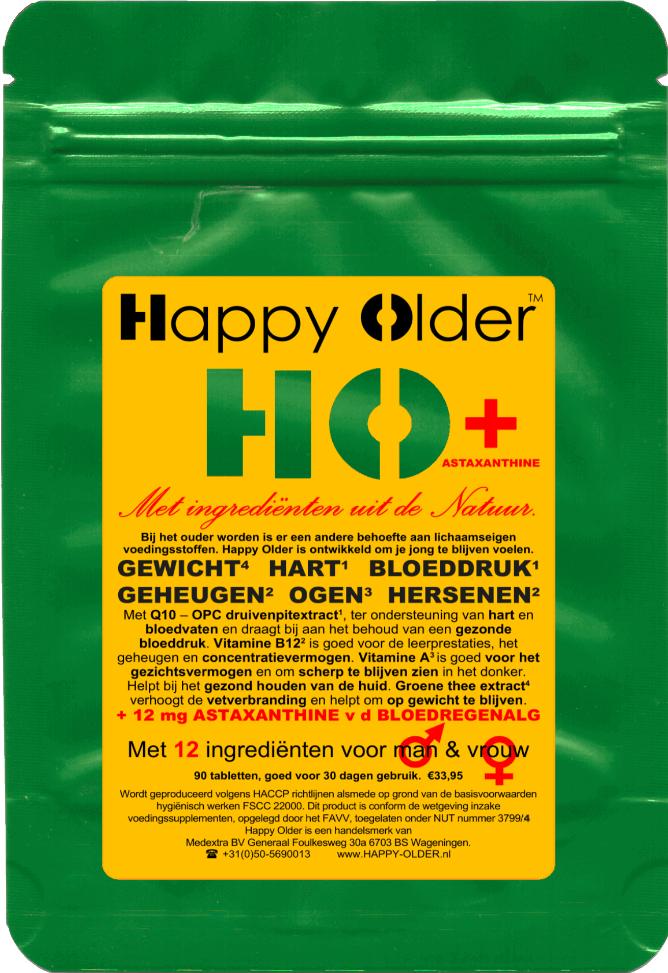 Happy Older GRÜN + ASTAXANTHIN